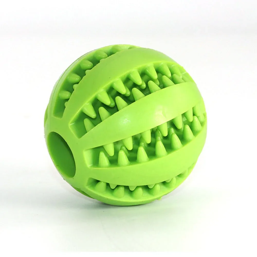The Interactive Rubber Ball for Chewing and Pet Tooth Cleaning